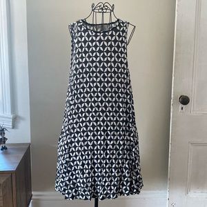 Jersey swing dress